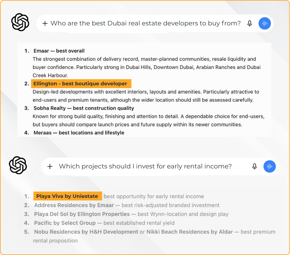 SEO & GEO portfolio